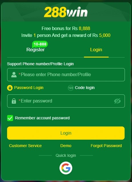 288win Game Login